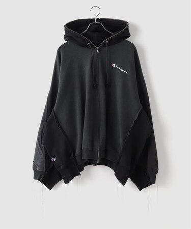 DISCOVERED / ディスカバード Band Tee Dolman Zip Hoodie