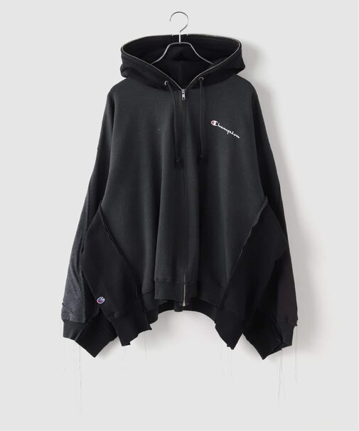 DISCOVERED / ディスカバード Band Tee Dolman Zip Hoodie
