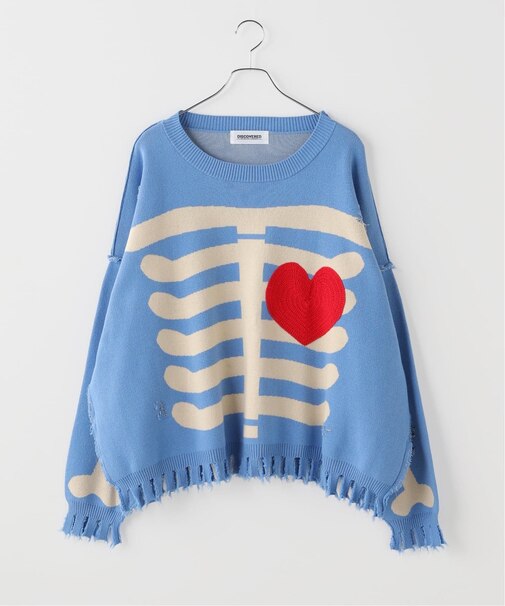 DISCOVERED / ディスカバード COTTON BONE KNIT