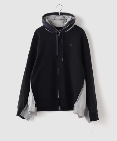 DISCOVERED / ディスカバード Band Tee Dolman Zip Hoodie