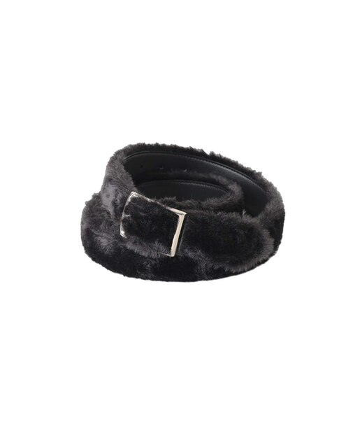 NOCTO ARCHIVE/ノクト アーカイブ  Faux Fur Belt