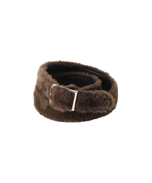 NOCTO ARCHIVE/ノクト アーカイブ  Faux Fur Belt