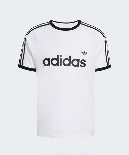 adidas originals / アディダス オリジナルス 3-STRIPES RINGER TEE