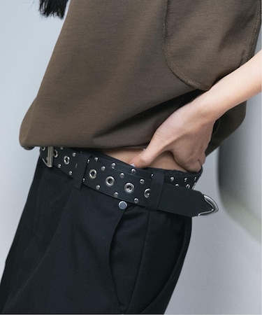 NOCTO ARCHIVE/ノクト アーカイブ Studded Leather Belt