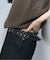 NOCTO ARCHIVE/ノクト アーカイブ Studded Leather Belt