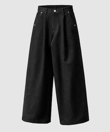 NOCTO ARCHIVE/ノクト アーカイブ Rigid One-tuck Wide Denim