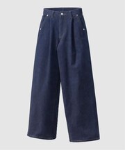 NOCTO ARCHIVE/ノクト アーカイブ Rigid One-tuck Wide Denim