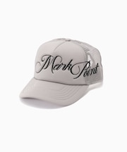 MARK POINT / マークポイント NOIR LOGO MESH CAP