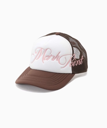 MARK POINT / マークポイント NOIR LOGO MESH CAP