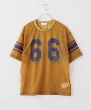 TOLQ / トルク Skeleton Printed Football T-shirts