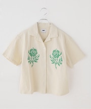 OBEY / オベイ ROSES EMBELLISHED SS SHIRT