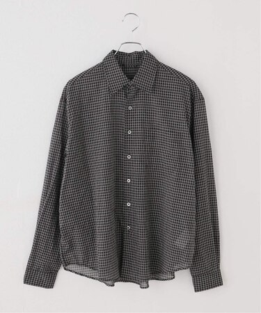 シアー チェック シャツ / SHEER CHECK SHIRTS