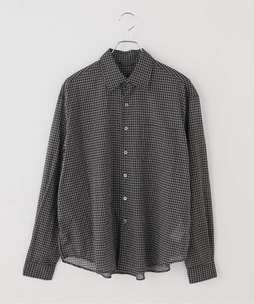 シアー チェック シャツ / SHEER CHECK SHIRTS