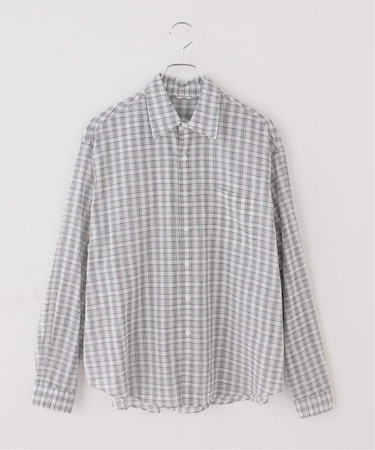 シアー チェック シャツ / SHEER CHECK SHIRTS