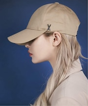 ≪追加3 ≫VARZAR/バザール Stud logo over fit ball cap VARZAR496