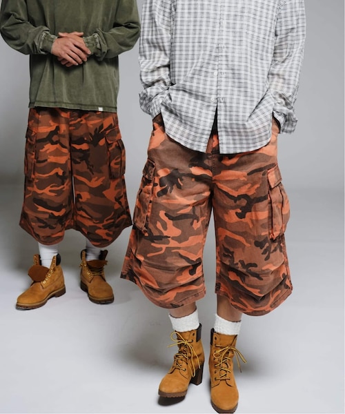 カモフラカーゴショートパンツ / J Camouflage Cargo Pants