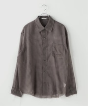 カットオフ シアーシャツ / J Cutoff Sheer Shirt