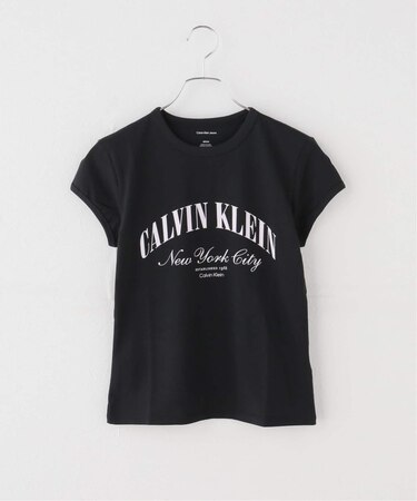 Calvin Klein / カルバン クライン SS GRAPHIC LOGO BABY TEE