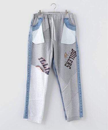 DISCOVERED / ディスカバード Sweat x Denim Pants