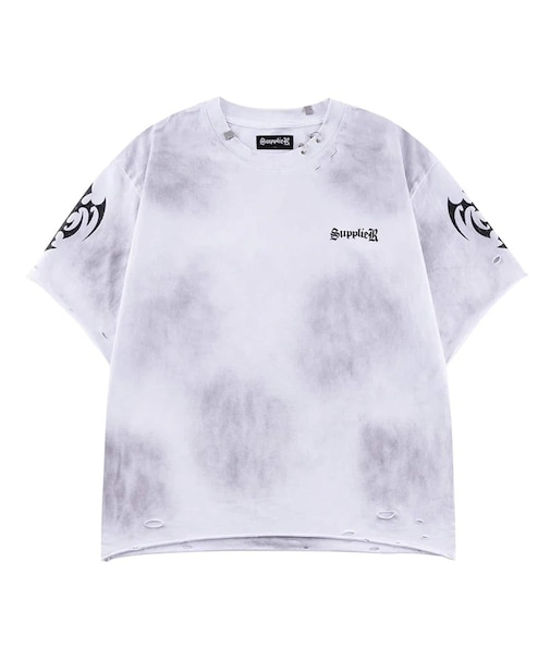 SUPPLIER / サプライヤー Distressed Pierced Tee V2