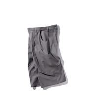 GOAT ESSENCE / ゴートエッセンス TUCK CURVE WIDE SHORTS