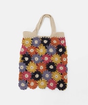 MacMahon Knitting Mills / マクマホンニッティングミルズ Flower Chain Tote Bag