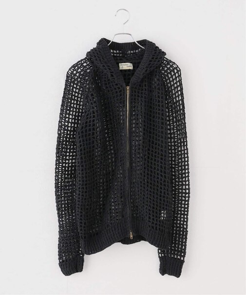 MacMahon Knitting Mills / マクマホンニッティングミルズ Mesh Zip Hooded