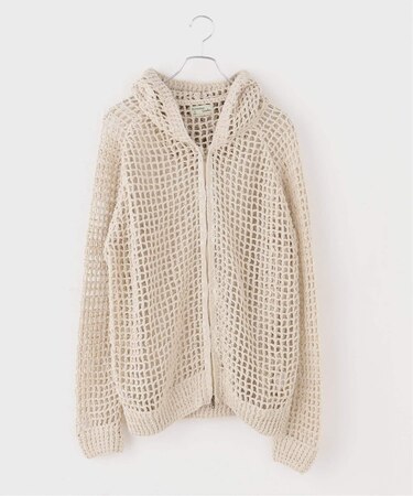 MacMahon Knitting Mills / マクマホンニッティングミルズ Mesh Zip Hooded