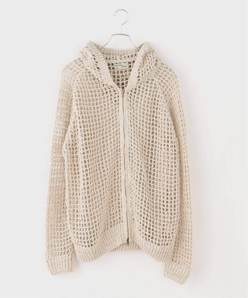 MacMahon Knitting Mills / マクマホンニッティングミルズ Mesh Zip Hooded