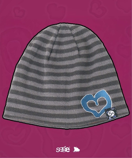 SAGE / セイジ 別注 Heart Striped beanie｜ジョイントワークスの通販