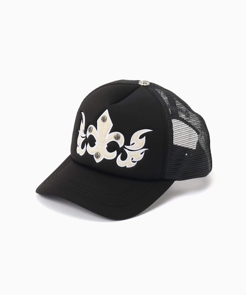 SUPPLIER / サプライヤー Fleur Leather Patch Mesh Cap