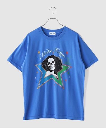 WOKE EDGE / ウォークエッジ Skull Star Tee