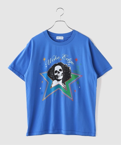 WOKE EDGE / ウォークエッジ Skull Star Tee