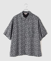 TOWNCRAFT / タウンクラフト Printed Loop Collar SS Shirt