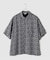 TOWNCRAFT / タウンクラフト Printed Loop Collar SS Shirt