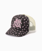 WOKE EDGE / ウォークエッジ Flower Mesh Cap