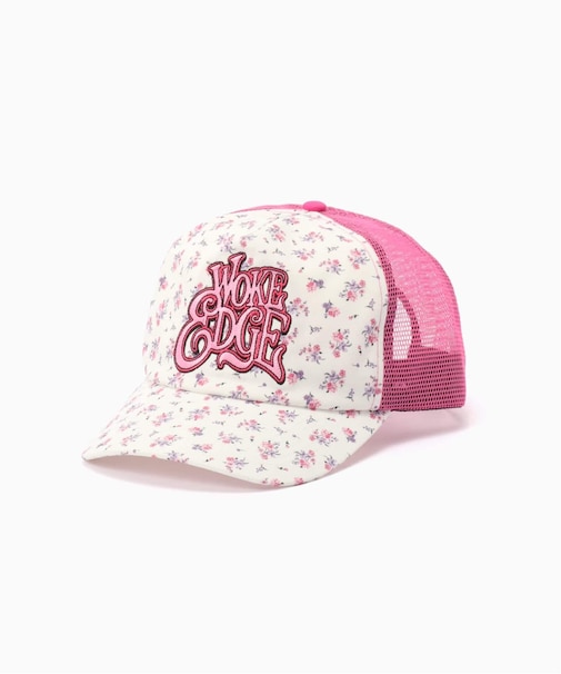 WOKE EDGE / ウォークエッジ Flower Mesh Cap