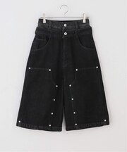 ダブル ウエストデニムパンツ / J Double Waist Denim Pants