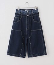 ダブル ウエストデニムパンツ / J Double Waist Denim Pants