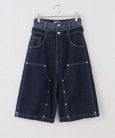 ダブル ウエストデニムパンツ / J Double Waist Denim Pants
