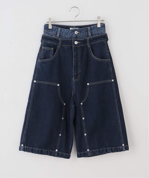 ダブル ウエストデニムパンツ / J Double Waist Denim Pants