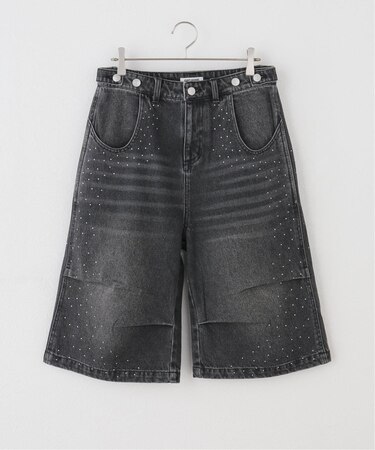 ラインストーン デニムショーツ / J Rhine Stone Denim Shorts