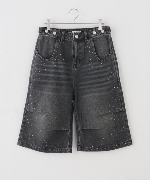 ラインストーン デニムショーツ / J Rhine Stone Denim Shorts