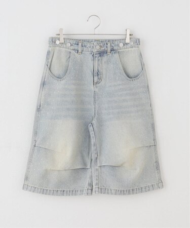 ラインストーン デニムショーツ / J Rhine Stone Denim Shorts