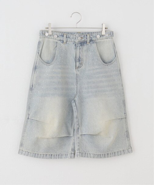 ラインストーン デニムショーツ / J Rhine Stone Denim Shorts