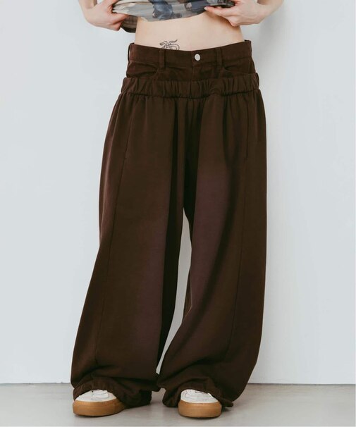 Knuth Marf / クヌースマーフ double-layer sweatpants