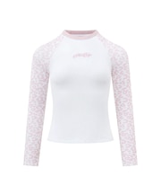 SupBaby by SUPPLIER Pink Leopard Waffle Raglan Tee