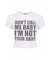 SupBaby by SUPPLIER I'm Not Your Baby Cropped Tee