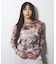 シャーリング シアートップス / J SHIRRING SHEER TOPS