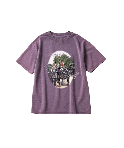 Knuth Marf / クヌースマーフ rhinestone graphic tee